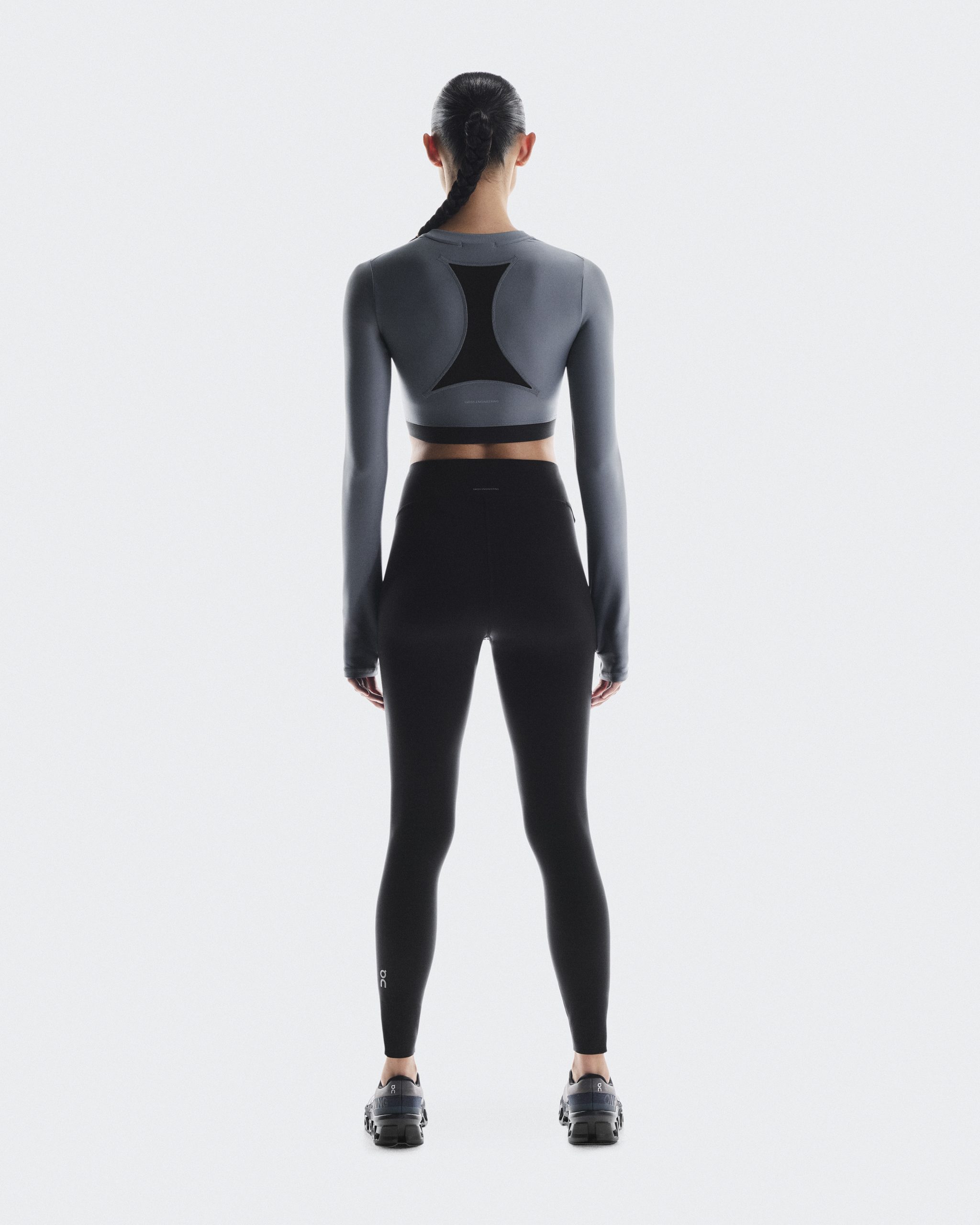 Women's Train Long Sleeve Crop - Image 2