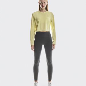 Women's Active Long-T Crop Graphic